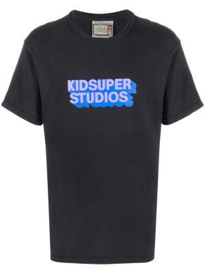 

Logo print cotton T-shirt, KidSuper Logo print cotton T-shirt