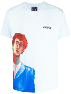 

Chest logo-print T-shirt, KidSuper Chest logo-print T-shirt