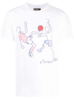 

Graphic-print cottonT-shirt, KidSuper Graphic-print cottonT-shirt