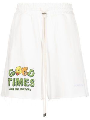 

Good Times print shorts, DOMREBEL Good Times print shorts