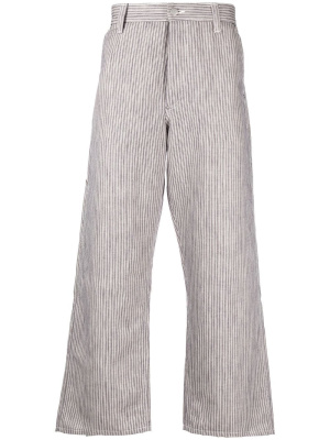 

Stripe-pattern cropped trousers, Junya Watanabe Stripe-pattern cropped trousers