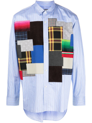 

Patchwork detail shirt, Junya Watanabe Patchwork detail shirt