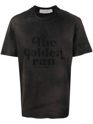 

Bleach-wash cotton T-shirt, Golden Goose Bleach-wash cotton T-shirt
