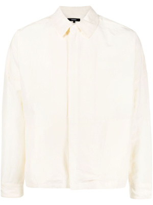 

Zip-up long-sleeved shirt, Attachment Zip-up long-sleeved shirt