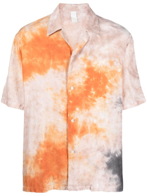 

Abstract-print short-sleeve shirt, Attachment Abstract-print short-sleeve shirt