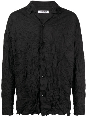 

Wrinkled-effect long-sleeved shirt, Attachment Wrinkled-effect long-sleeved shirt