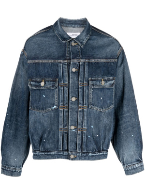 

Distressed denim jacket, Visvim Distressed denim jacket