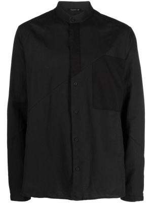

Band-collar panelled shirt, Transit Band-collar panelled shirt