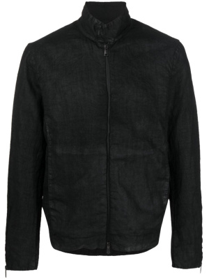 

Zip-up linen jacket, Transit Zip-up linen jacket
