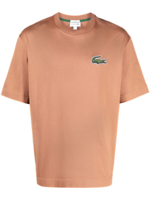 

Logo-patch organic cotton T-shirt, Lacoste Logo-patch organic cotton T-shirt
