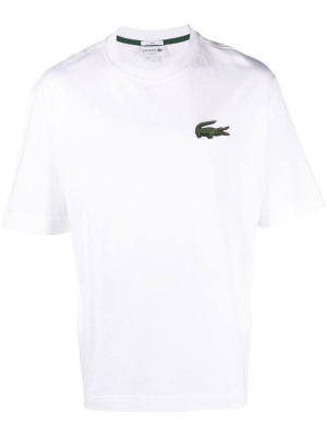 

Logo-embroidered crew-neck T-shirt, Lacoste Logo-embroidered crew-neck T-shirt