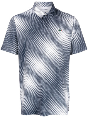 

Graphic-print stretch polo shirt, Lacoste Graphic-print stretch polo shirt