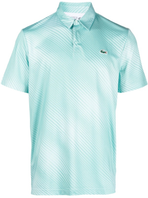 

Graphic-print stretch polo shirt, Lacoste Graphic-print stretch polo shirt
