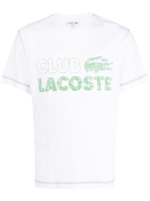 

Logo-print cotton T-shirt, Lacoste Logo-print cotton T-shirt