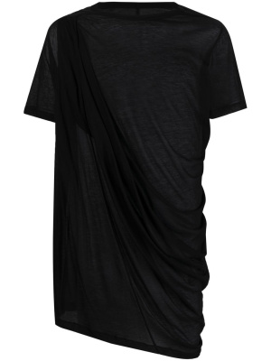

Draped-design T-shirt, Rick Owens Draped-design T-shirt