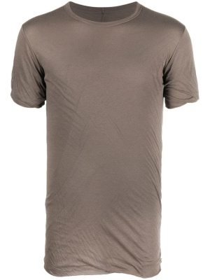 

Rolled-sleeve detail T-shirt, Rick Owens Rolled-sleeve detail T-shirt