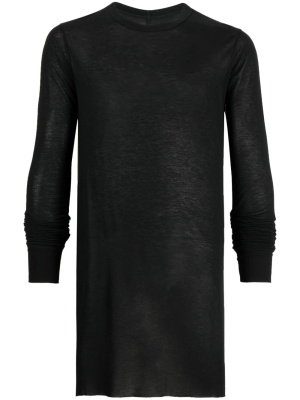 

Long-sleeved marl-knit T-shirt, Rick Owens Long-sleeved marl-knit T-shirt