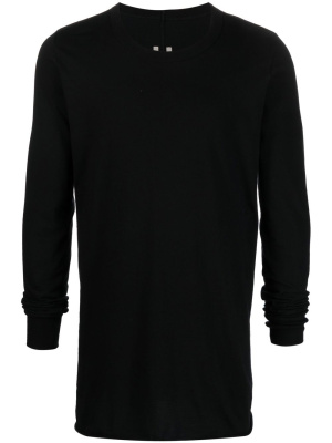 

Crew neck long-sleeved T-shirt, Rick Owens Crew neck long-sleeved T-shirt