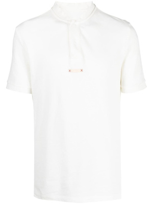 

Collarless polo shirt, Maison Margiela Collarless polo shirt