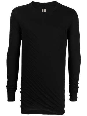 

Gathered-detail long-sleeved top, Rick Owens Gathered-detail long-sleeved top