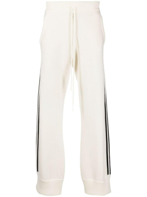

Side stripe wool track pants, Maison Margiela Side stripe wool track pants