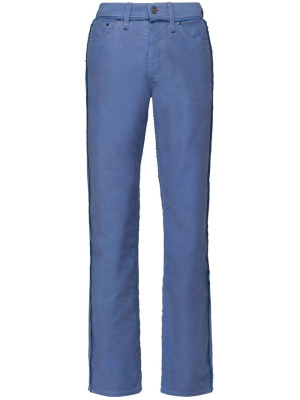 

Straight-leg frayed jeans, Maison Margiela Straight-leg frayed jeans