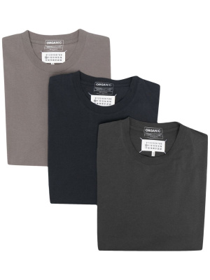 

Slim cotton T-shirt (pack of 3), Maison Margiela Slim cotton T-shirt (pack of 3)