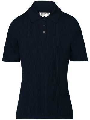 

Four-stitch cotton polo shirt, Maison Margiela Four-stitch cotton polo shirt