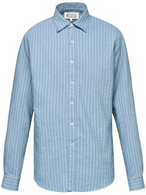 

Stripe-pattern long-sleeve shirt, Maison Margiela Stripe-pattern long-sleeve shirt