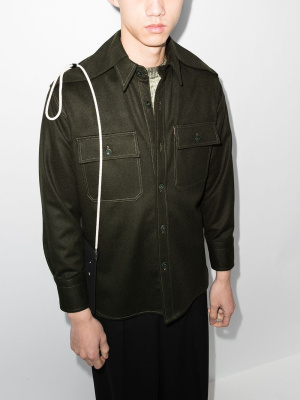 

Four-stitch logo shirt, Maison Margiela Four-stitch logo shirt