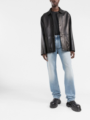 

Four-stitch detail T-shirt, Maison Margiela Four-stitch detail T-shirt