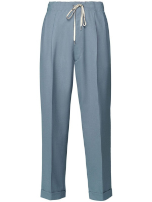

Drawstring tapered trousers, Maison Margiela Drawstring tapered trousers
