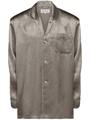 

Satin finish long-sleeve shirt, Maison Margiela Satin finish long-sleeve shirt