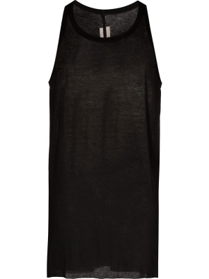 

Longline cotton tank top, Rick Owens Longline cotton tank top