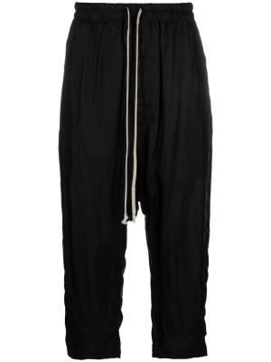 

Drawstring cropped track pants, Rick Owens Drawstring cropped track pants