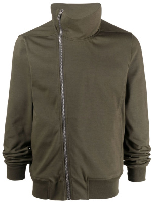 

Off-center zip-up jacket, Rick Owens Off-center zip-up jacket
