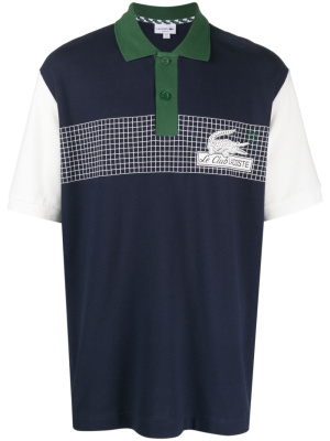 

Logo-print organic-cotton polo shirt, Lacoste Logo-print organic-cotton polo shirt