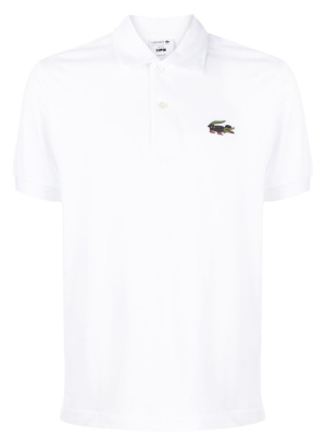 

Lupin-appliqué polo shirt, Lacoste Lupin-appliqué polo shirt
