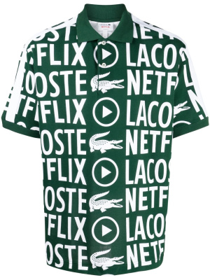 

Logo-print cotton polo shirt, Lacoste Logo-print cotton polo shirt