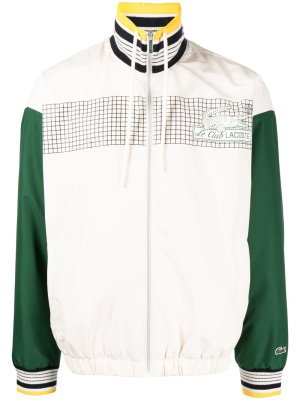 

Striped-edge bomber jacket, Lacoste Striped-edge bomber jacket