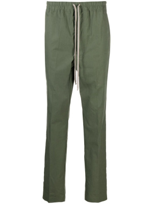 

Long slim drawstring trousers, Rick Owens Long slim drawstring trousers