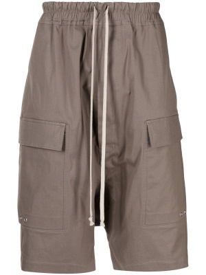

Drawstring-waist cargo shorts, Rick Owens Drawstring-waist cargo shorts
