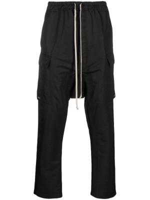 

Straight-leg drop-crotch trousers, Rick Owens Straight-leg drop-crotch trousers