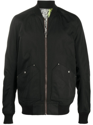 

Abstract print bomber jacket, Rick Owens Abstract print bomber jacket