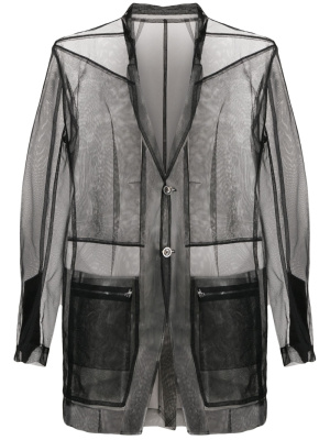 

Sheer buttoned shirt, Rick Owens Sheer buttoned shirt