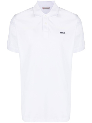 

Logo-embroidered polo shirt, Moncler Logo-embroidered polo shirt