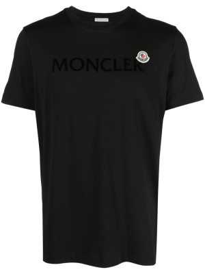 

Logo-patch cotton T-shirt, Moncler Logo-patch cotton T-shirt