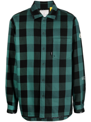 

Simmon check-print shirt jacket, Moncler Simmon check-print shirt jacket