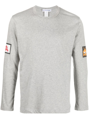 

Space Invader long-sleeve T-shirt, Comme Des Garçons Shirt Space Invader long-sleeve T-shirt