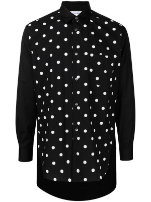 

Polka-dot print long shirt, Comme Des Garçons Shirt Polka-dot print long shirt